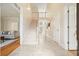 Grand foyer with high ceilings, tile flooring, staircase, and natural light at 2938 Summitop Ne Rd, Marietta, GA 30066