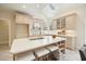 Bright kitchen featuring a center island with seating, and stainless steel appliances at 2938 Summitop Ne Rd, Marietta, GA 30066
