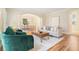 Spacious living room with hardwood floors, lots of natural light, and modern decor at 2938 Summitop Ne Rd, Marietta, GA 30066