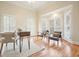 Bright office space with hardwood floors, lots of natural light, and modern desk at 2938 Summitop Ne Rd, Marietta, GA 30066
