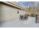 Back patio featuring outdoor dining space at 2938 Summitop Ne Rd, Marietta, GA 30066