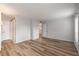 Bright living room featuring modern wood-look floors and neutral walls to complement any decor at 707 Woodcliff Dr, Atlanta, GA 30350