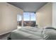 Bedroom featuring a large window with a stunning city view at 400 W Peachtree Nw St # 3204, Atlanta, GA 30308