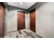 Hallway on residential floor with unit door at 400 W Peachtree Nw St # 3204, Atlanta, GA 30308