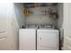 Convenient laundry room equipped with modern washer and dryer units at 1605 Ridenour Nw Pkwy, Kennesaw, GA 30152