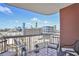 Enjoy the open cityscape views from this balcony with seating at 3435 Kingsboro Ne Rd # 1701, Atlanta, GA 30326