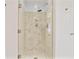Bathroom showcasing a glass enclosed shower with a marble tiled surround at 3435 Kingsboro Ne Rd # 1701, Atlanta, GA 30326