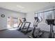 This fitness center features a treadmill, elliptical machine and access to the patio outdoors at 3435 Kingsboro Ne Rd # 1701, Atlanta, GA 30326