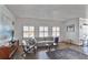 Bright living room featuring hardwood floors, contemporary furniture, and stylish accents at 3435 Kingsboro Ne Rd # 1701, Atlanta, GA 30326