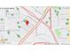 Detailed map showcasing the property's location in relation to nearby streets and neighborhoods at 998 Sparks Sw St, Atlanta, GA 30310