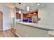 Modern kitchen with stainless steel appliances, dark cabinetry, and stylish countertops at 361 17Th Nw St # 1021, Atlanta, GA 30363