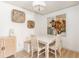Charming dining area with white furniture, stylish decor, and ample natural light at 3529 Essex Ave # 75, Atlanta, GA 30339