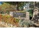 Stone community sign for 'The Habersham of Buckhead' surrounded by mature trees at 3655 Habersham Ne Rd # 226-A, Atlanta, GA 30305