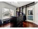 Large walk-in closet featuring custom shelving and center storage island at 730 Glenferry Trl, Atlanta, GA 30328