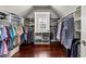 Walk-in closet providing ample storage space and organizational options at 730 Glenferry Trl, Atlanta, GA 30328