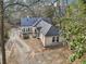 Aerial view of the house showing backyard at 1815 Monroe Ne Dr, Atlanta, GA 30324