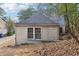 Side exterior view of home with double windows at 1815 Monroe Ne Dr, Atlanta, GA 30324