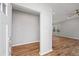 Entryway with hardwood floors and bright, neutral paint at 3175 Tackett Rd, Douglasville, GA 30135