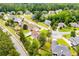 A serene neighborhood showcasing tree-lined streets and well-maintained homes, offering a peaceful living environment at 2003 Hubbard Ct, Villa Rica, GA 30180