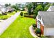 Well-manicured lawn with view of the neighborhood street at 2003 Hubbard Ct, Villa Rica, GA 30180