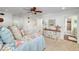 Another view of the spacious main bedroom leading into a bathroom and walk in closet at 4160 Westchester Ne Xing, Roswell, GA 30075