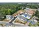 Aerial view of new townhomes in a planned community at 1915 Cassia Aly, Kennesaw, GA 30144