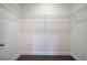 Empty walk-in closet with carpeted floors at 201 Daisy Ct, Cartersville, GA 30121