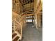 Unfinished new construction interior view with a visible staircase and exposed wood framing at 2160 Suncrest Point, Marietta, GA 30064