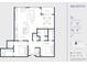 Detailed floor plan showcasing the layout of the unit, including bedrooms, bathrooms, living areas, and square footage at 567 Ponce De Leon Ne Ave # 503, Atlanta, GA 30308