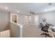 Spacious bonus room provides open floor plan with multiple entry ways and exercise equipment at 1703 Prospect Way, Conyers, GA 30094
