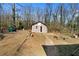 Backyard featuring shed with path and outdoor storage, perfect for outdoor storage at 147 Windy Hill Sw Rd, Marietta, GA 30060