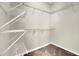 Walk-in closet with wire shelving providing great storage solutions at 4198 Haynes Mill Nw Ct, Kennesaw, GA 30144