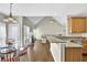 Open floor plan includes dining room, living room, and kitchen at 4198 Haynes Mill Nw Ct, Kennesaw, GA 30144