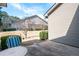 A well-maintained outdoor patio ideal for entertaining, surrounded by green landscaping at 3832 Abbott Ln # 1, Powder Springs, GA 30127