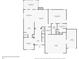 Detailed floor plan showcasing the layout with the kitchen, living spaces, and bedrooms at 4450 Heatherwood Sw Dr, Atlanta, GA 30331