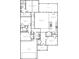 Home floor plan featuring 4 bedrooms and 2 car garage at 30 Sportsman Path, Dallas, GA 30157