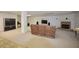 Basement is spacious, carpeted, and includes a fireplace at 3405 Lake Valley Way, Douglasville, GA 30135