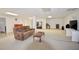 Spacious carpeted basement providing versatile space for recreation or additional living area at 3405 Lake Valley Way, Douglasville, GA 30135