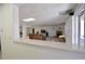 View of basement featuring a fireplace, plenty of space for seating, and a convenient wet bar at 3405 Lake Valley Way, Douglasville, GA 30135