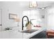 Well-appointed kitchen featuring modern fixtures, a large island, and seamless integration with the living space at 567 Ponce De Leon Ne Ave # 510, Atlanta, GA 30308