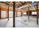 Large, unfinished garage space with ample room for parking and storage at 169 Bethnal Way, Douglasville, GA 30134