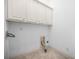 Laundry area with hookups and storage cabinets at 2102 Monhegan Se Way # 2102, Smyrna, GA 30080