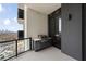 Spacious balcony with outdoor kitchen and stunning city views offers a great place to relax at 2425 Peachtree Ne Rd # 1604, Atlanta, GA 30305