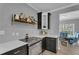 Kitchen boasts modern stainless steel appliances and white countertops at 4668 Raiders Ridge Ct, Lithonia, GA 30038