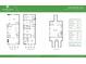 Detailed floor plan showcasing the layout of the house with dimensions and room names at 2140 Parkside Ln, Roswell, GA 30076