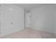 Cozy bedroom with neutral carpet and clean lines with white doors and trim at 2040 Ripple Park Bnd, Canton, GA 30114