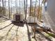 This backyard has two storage sheds providing ample space for tools and equipment at 4678 Browns Mill Ferry Rd, Lithonia, GA 30038