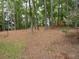 The property includes a spacious wooded backyard offering privacy and a natural setting at 4678 Browns Mill Ferry Rd, Lithonia, GA 30038