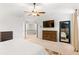 Primary bedroom with a view to the hallway and a large wooden dresser at 4758 Sultana Way, Atlanta, GA 30331