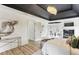 Bright main bedroom featuring a fireplace and an ensuite bathroom at 4340 Boxwood Trl, Ellenwood, GA 30294